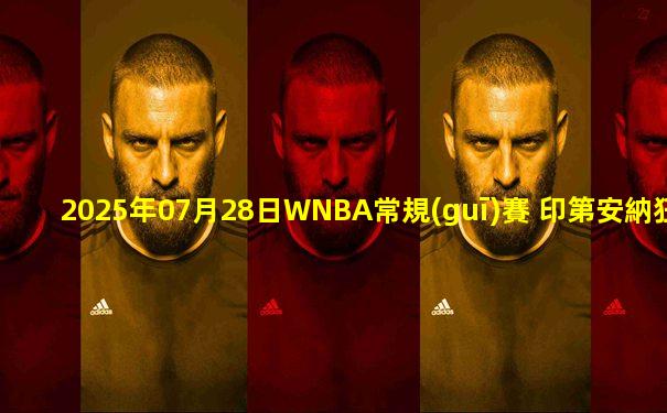 2025年07月28日WNBA常規(guī)賽 印第安納狂熱 - 芝加哥天空 全場錄像
